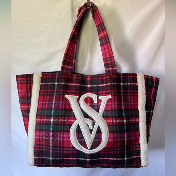 Victoria’s Secret XL wool blend tote - Picture 1 of 5